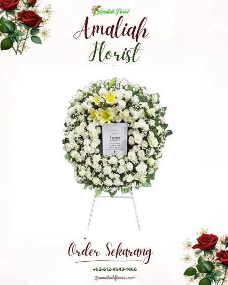 Krans Bunga Duka Rawa Badak Utara